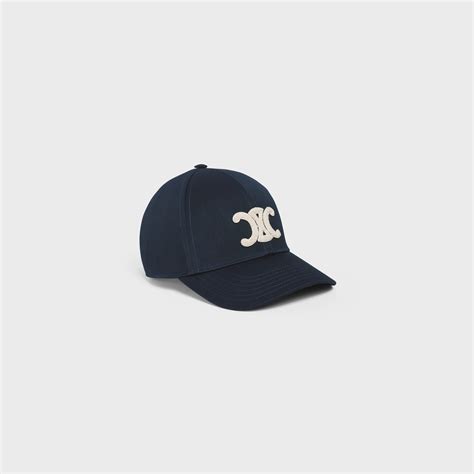 celine baseball cap triomphe|Celine Triomphe Baseball Cap .